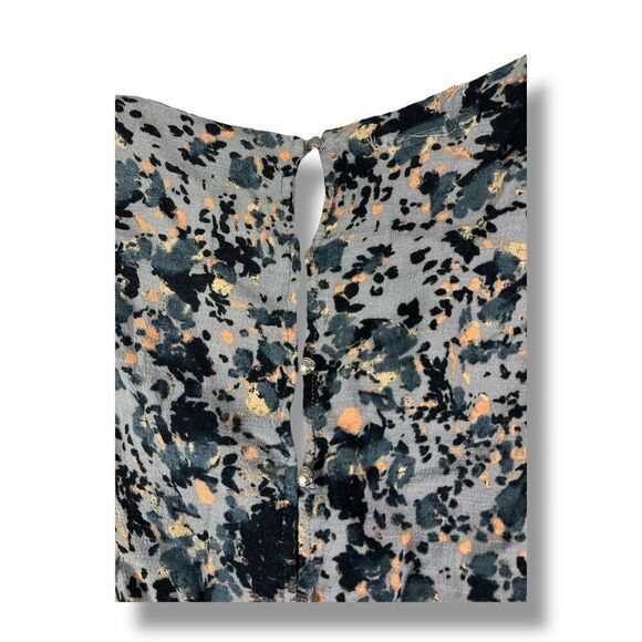 Free People All The Right Ruffles Floral Romper Size Small - Picture 8 of 8